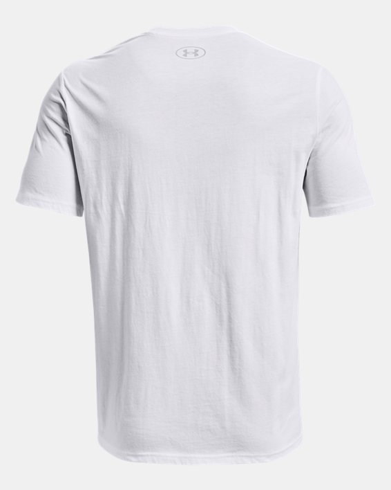 男士UA Basketball Hoop Cloud短袖T恤, White, pdpMainDesktop image number 5